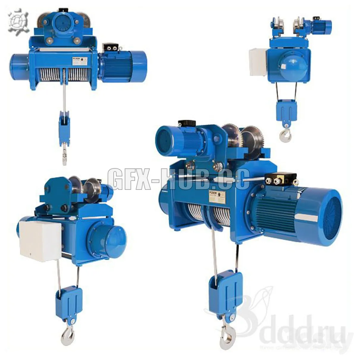 Telpher Podem 3D Model Telpher Podem 3D Model