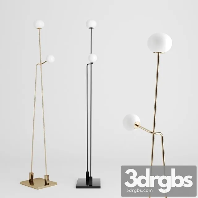 Tempo floor lamp by atelier de troupe Tempo floor lamp by atelier de troupe