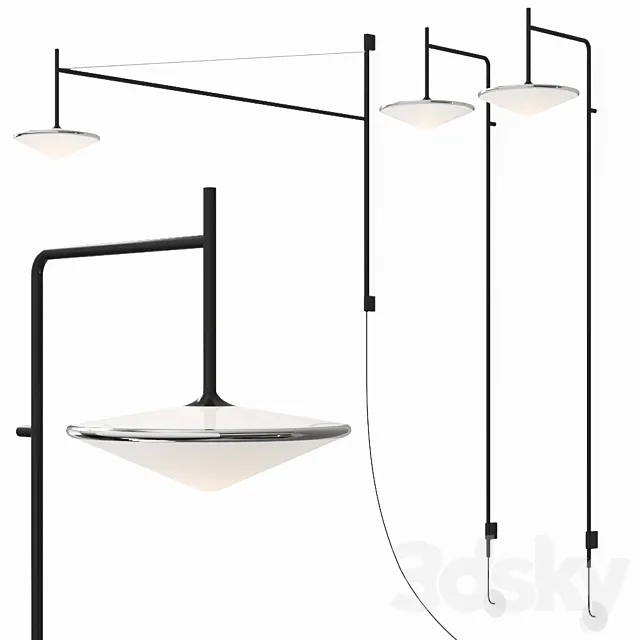 TEMPO Sconce by Vibia 3DModel TEMPO Sconce by Vibia 3DModel