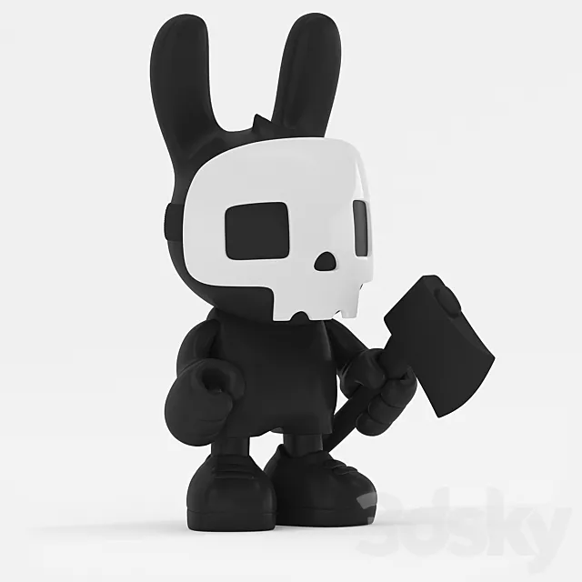 Tenacious Toys Funisher UberGuggi 3DModel Tenacious Toys Funisher UberGuggi 3DModel