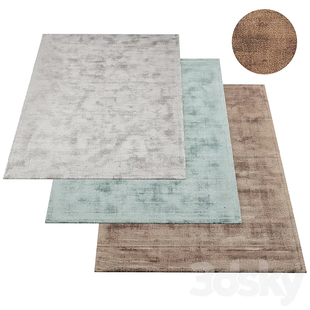 Tencel Izri La Redoute rugs 3D Model