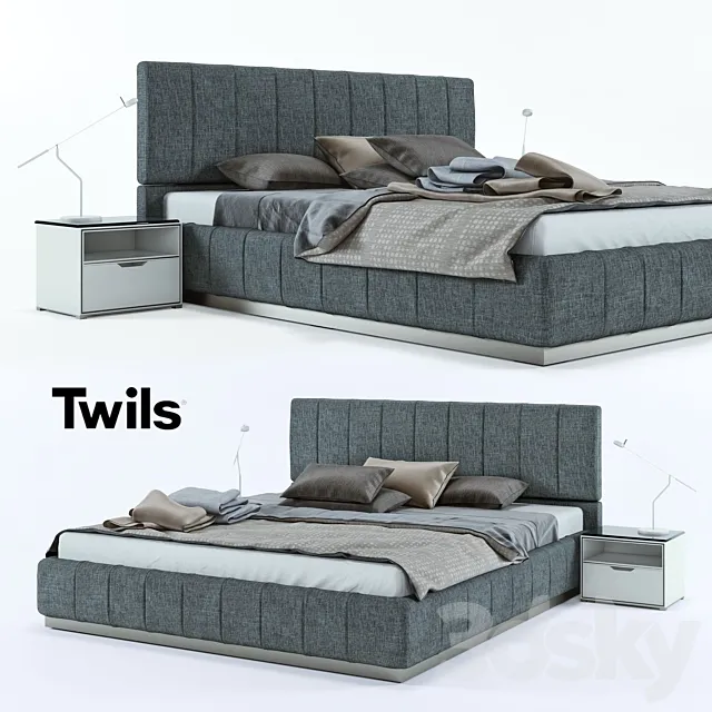 Tender Barrè R & D Twils 3DModel