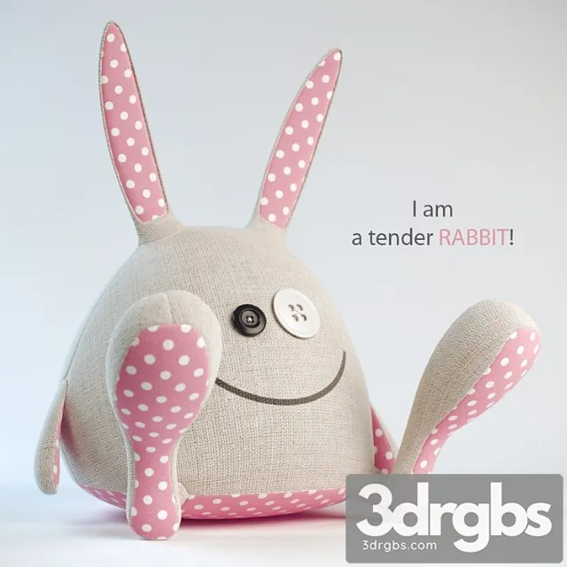 Tender Rabbit 3D Model Download