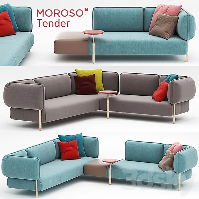 Tender sofa 3D Model Tender sofa 3D Model