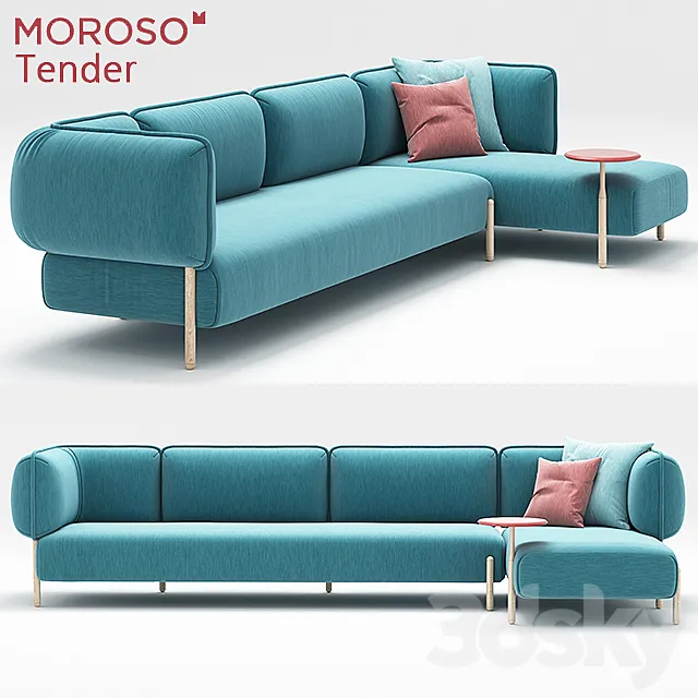 Tender. sofa 3DModel Tender. sofa 3DModel