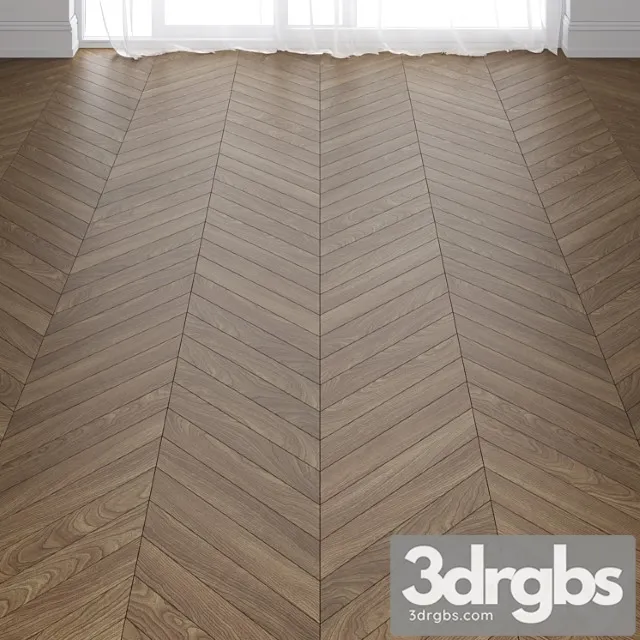 Tennessee Cherry Wood Parquet Floor in 3 types 3D Model Download