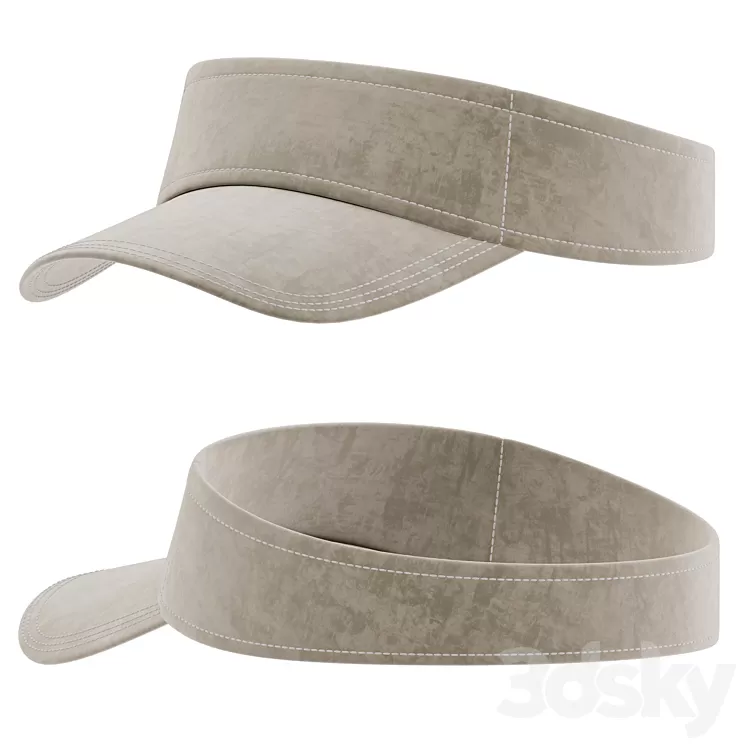 tennis cap 3D Model Free Download