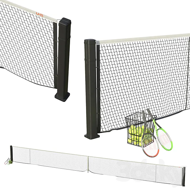 Tennis net 3D Model