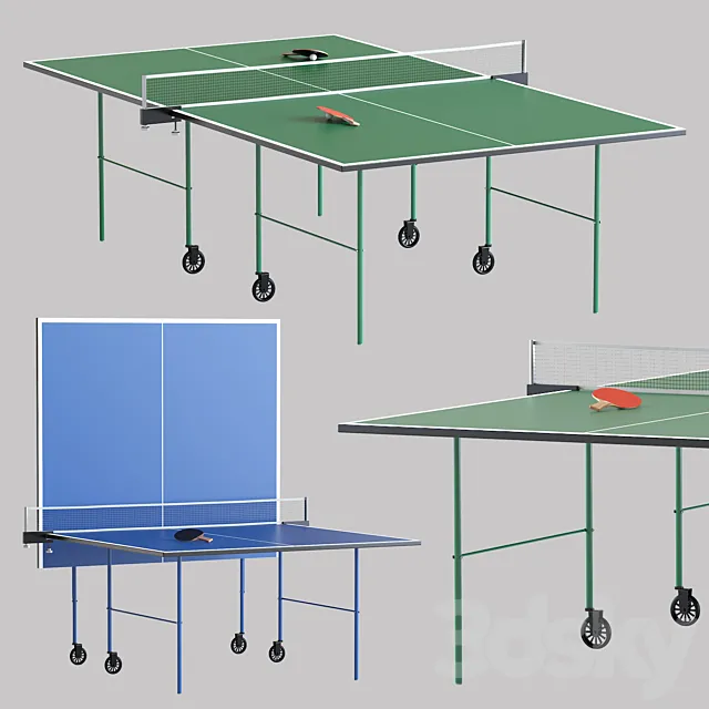 Tennis table 3D Model
