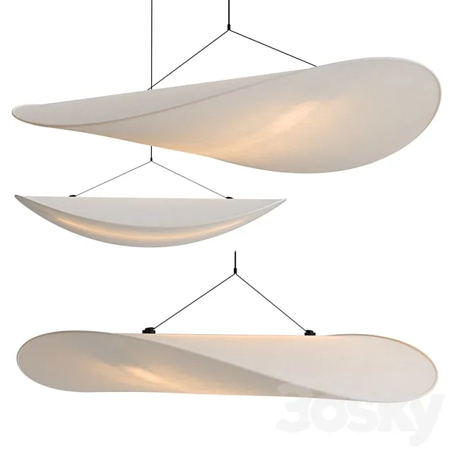 Tense Pendant Lamp 3DModel Tense Pendant Lamp 3DModel