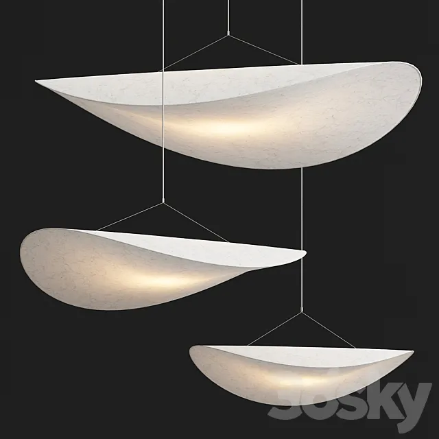 Tense Pendant Lamp 3DModel Tense Pendant Lamp 3DModel