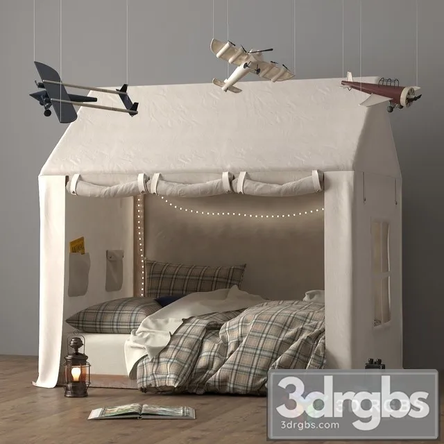 Tent 109252 Natl Twin 3D Model Download