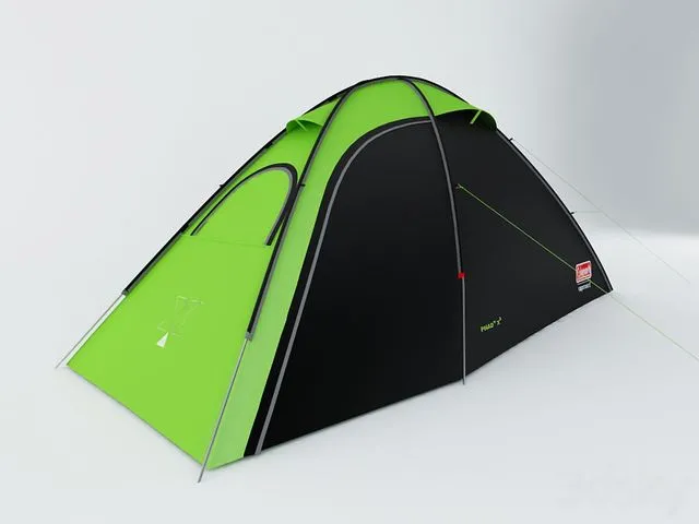 Tent Coleman Exponent 3D Model