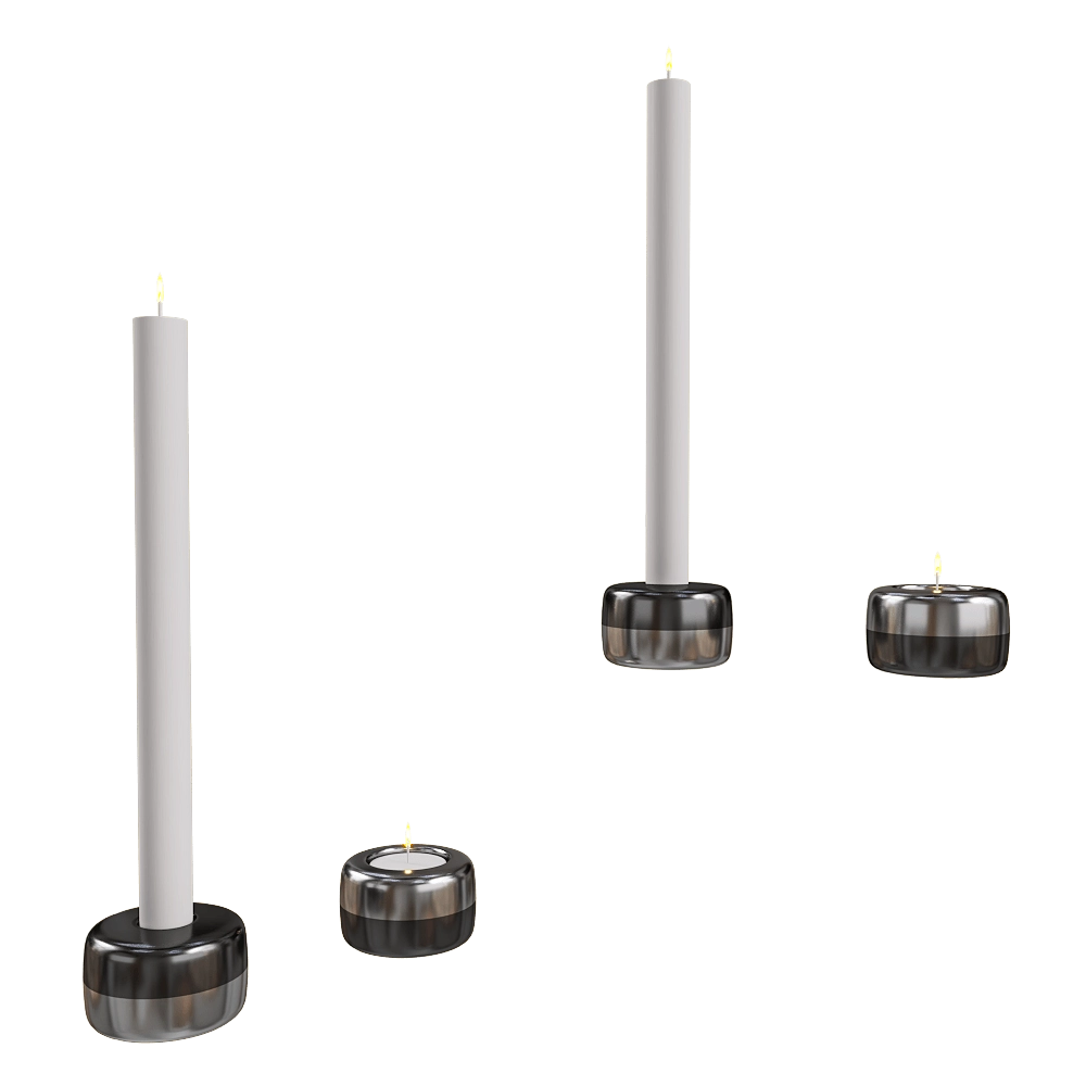 TEO – Candle holder DUO 3D Model