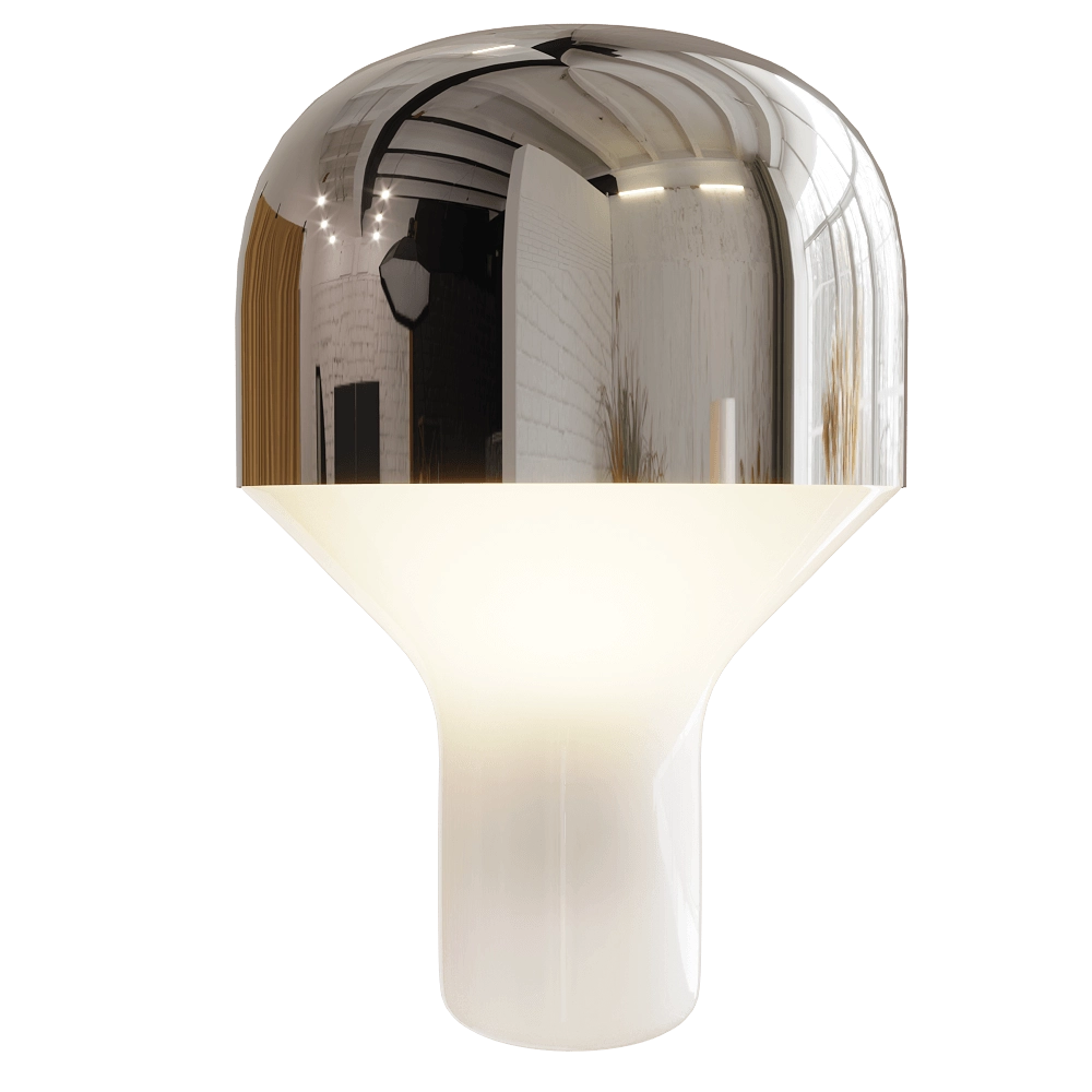 TEO – Table lamp CAP Chrome 3D Model