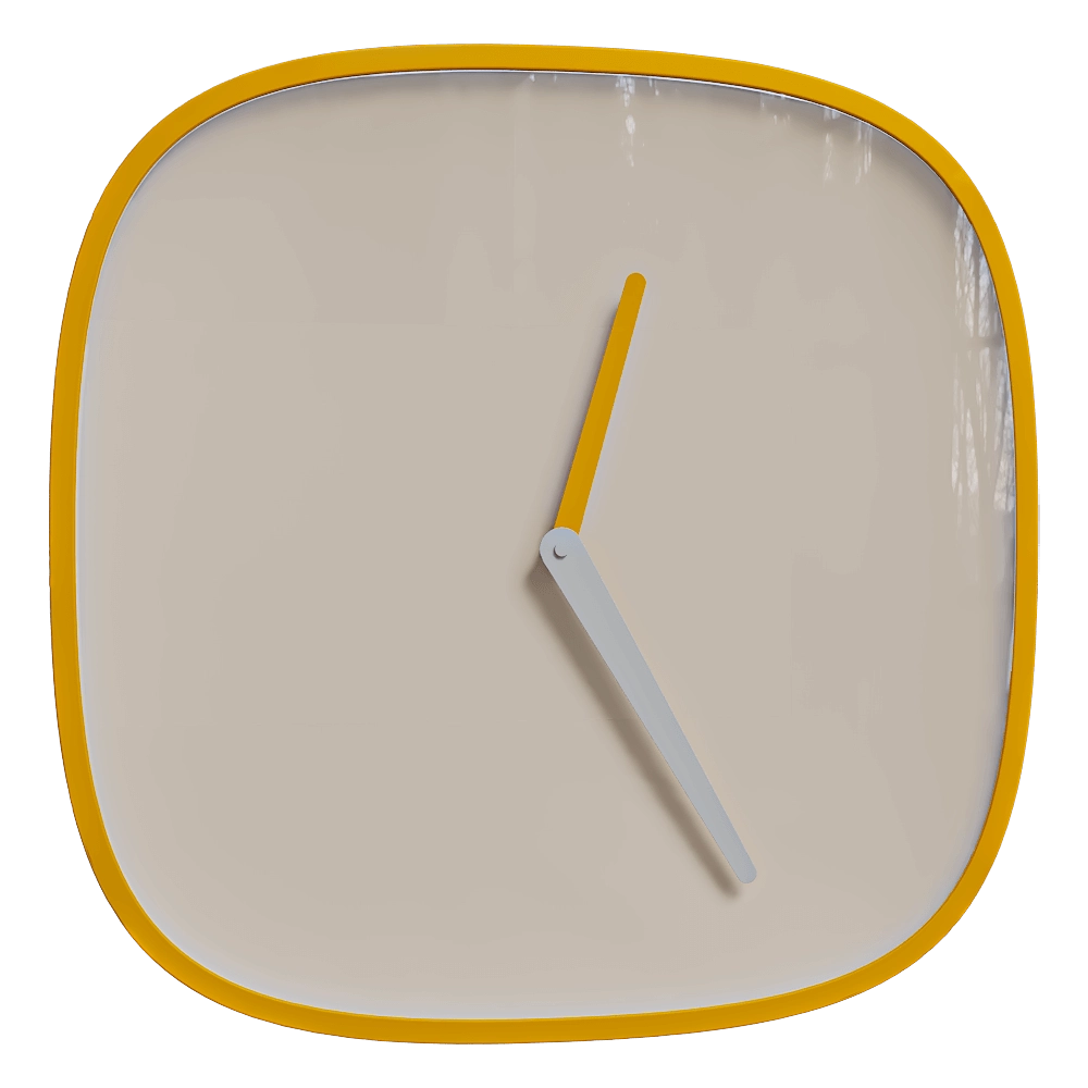 TEO – Wall clock Plate 3D Model