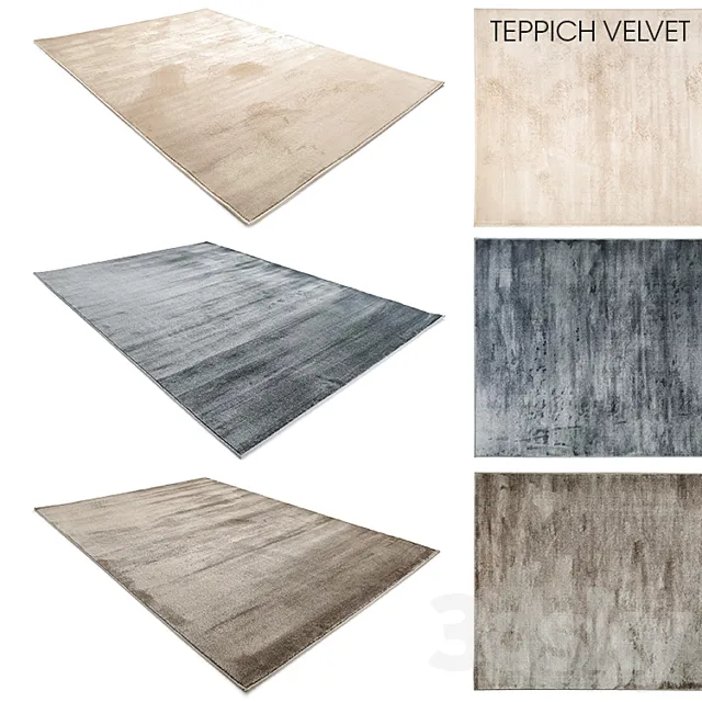 Teppich Velvet 3DModel Teppich Velvet 3DModel