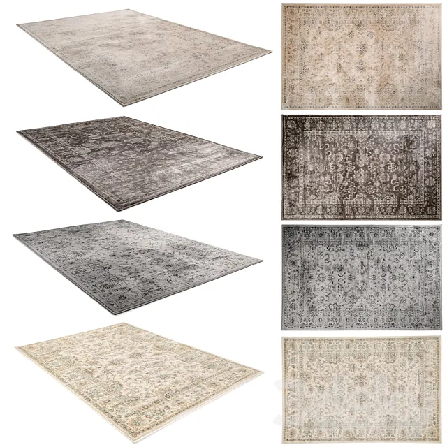 Teppich Vintage Velvet 3DModel Teppich Vintage Velvet 3DModel