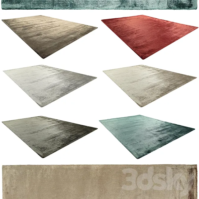 Teppich Viscose 3D Model Teppich Viscose 3D Model