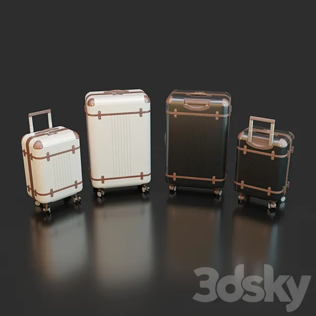 Terminal 1 Travel Bag Carry-On 3D Model Terminal 1 Travel Bag Carry-On 3D Model