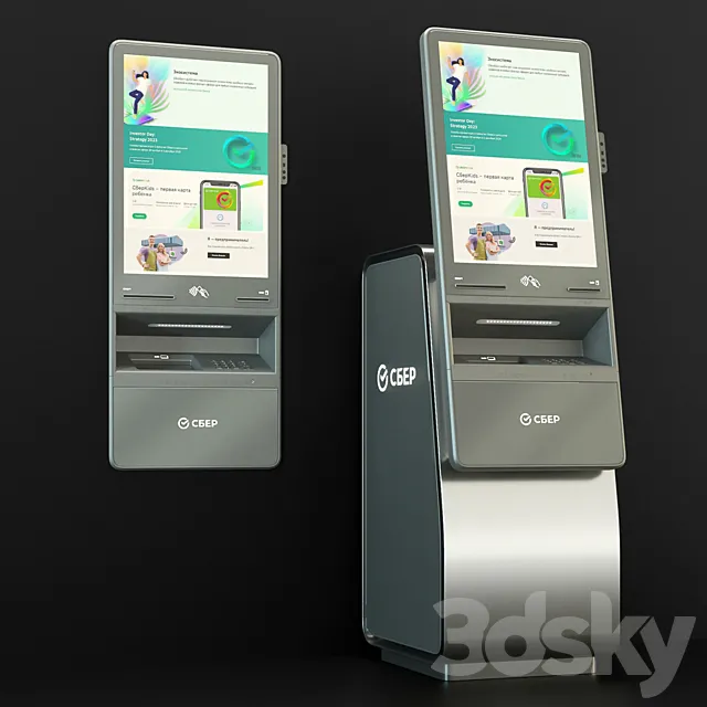 Terminal SBER 3DModel Terminal SBER 3DModel