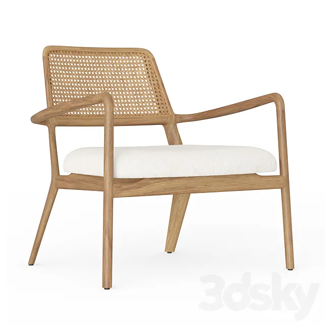 Terra Nova Lounge Chair 3D Model