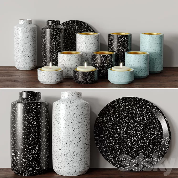 Terrazzo decor 3D Model
