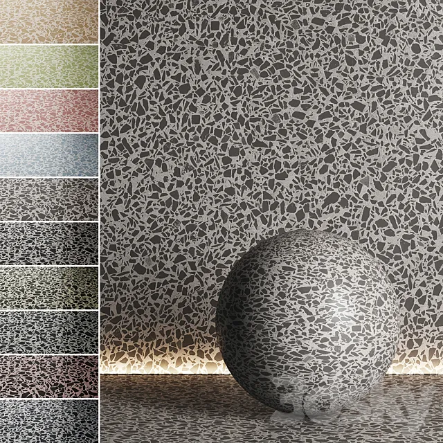 Terrazzo seamless marble 15 3D Model Terrazzo seamless marble 15 3D Model