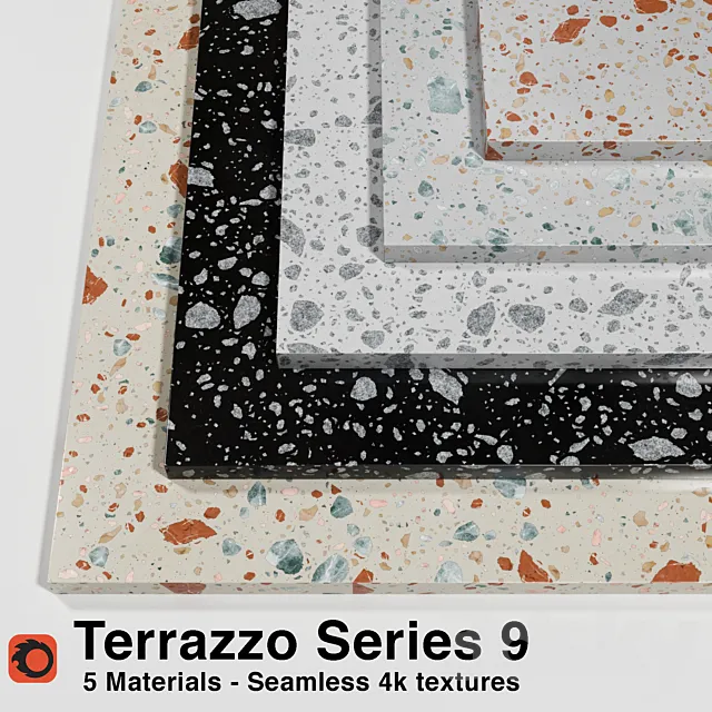 Terrazzo - Series 9 (5 Seamless Materials) Free Download