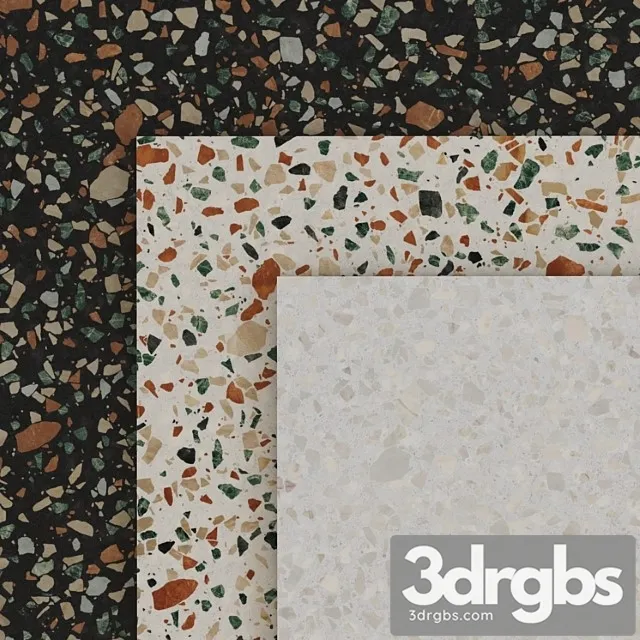 Terrazzo Set 1 3D Model Download