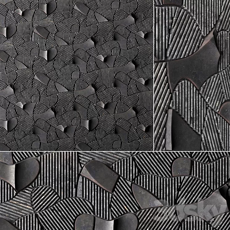 Terre Arate by Lithea 3D Model