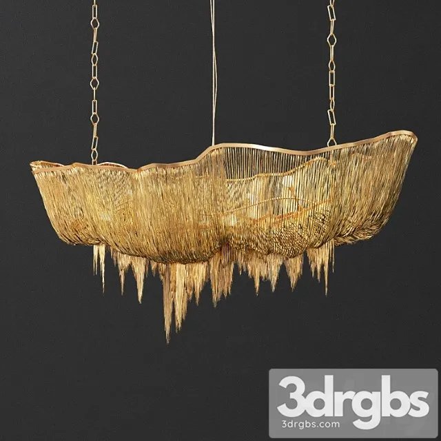 Terzani atlantis gold chandelier Terzani atlantis gold chandelier