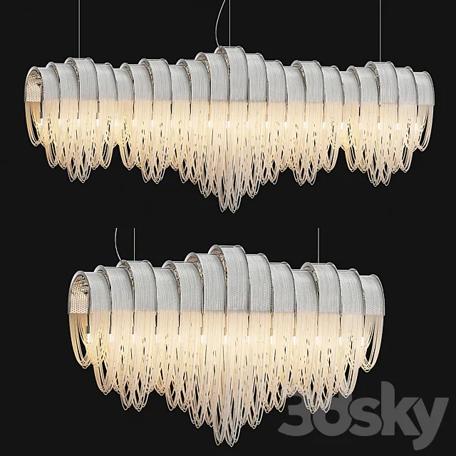 Terzani Concordia Volver Chandelier 3DModel
