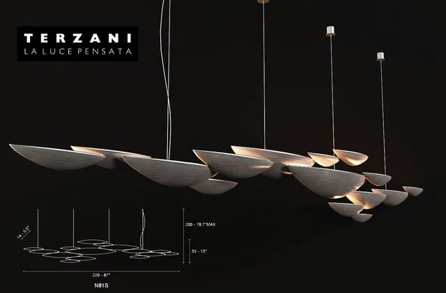 Terzani I lucci Argentati 3D Model