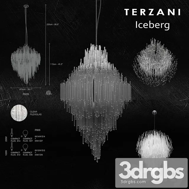 Terzani Iceberg 3D Model Download
