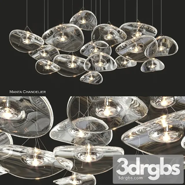 Terzani manta chandelier Terzani manta chandelier