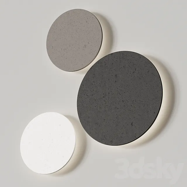 Terzo Light Kyklos Wall Lamps 3D Model Terzo Light Kyklos Wall Lamps 3D Model