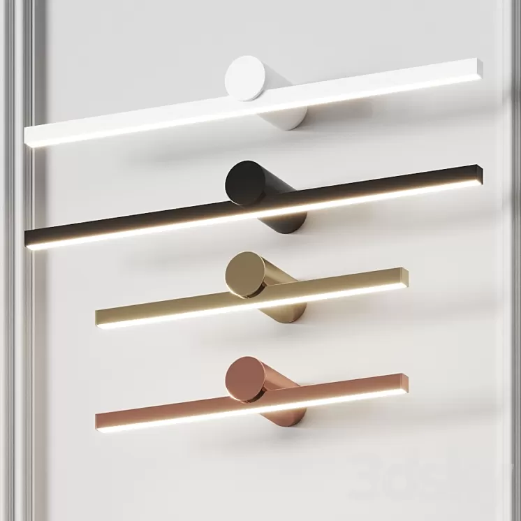 Terzo Light Rocco Wall Lamps 3D Model Terzo Light Rocco Wall Lamps 3D Model