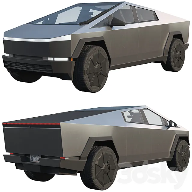 Tesla Cybertruck 2024 Free Download