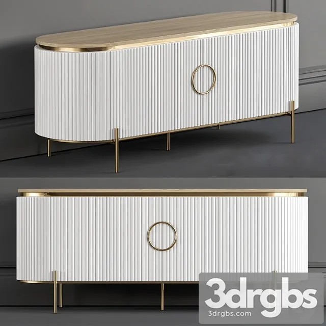 Tesla gold 2 3D Model Download