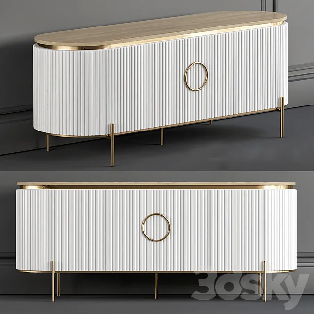 Tesla gold 3D Model Tesla gold 3D Model