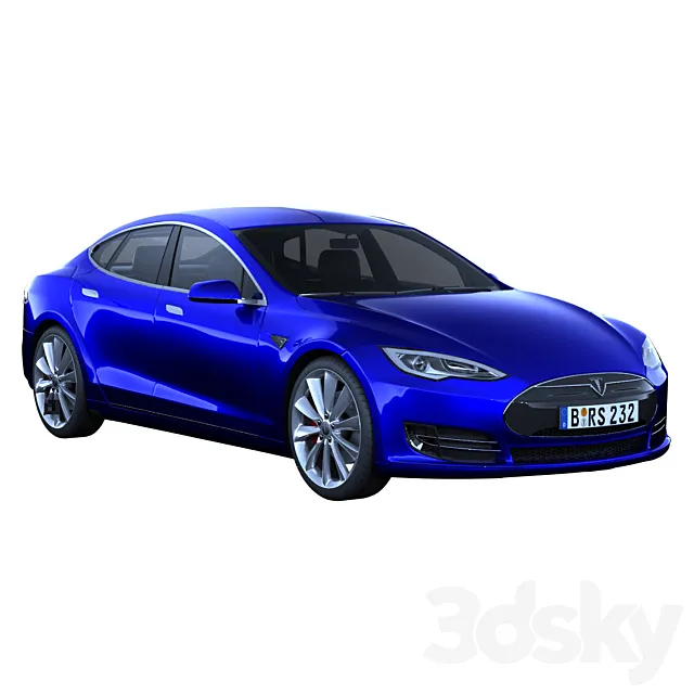 Tesla model S 3D Model