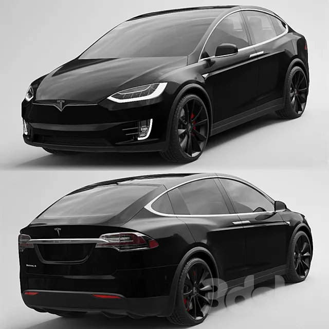 Tesla model x 3DModel