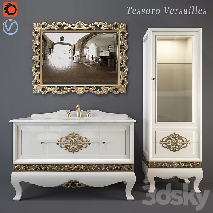 Tessoro Versailles 3D Model Tessoro Versailles 3D Model