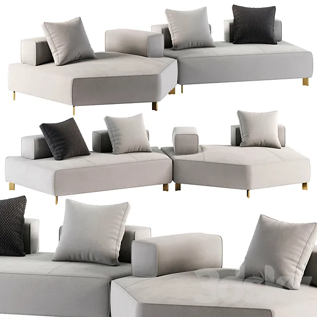 Tetra sofa by Bonaldo 3DModel Tetra sofa by Bonaldo 3DModel