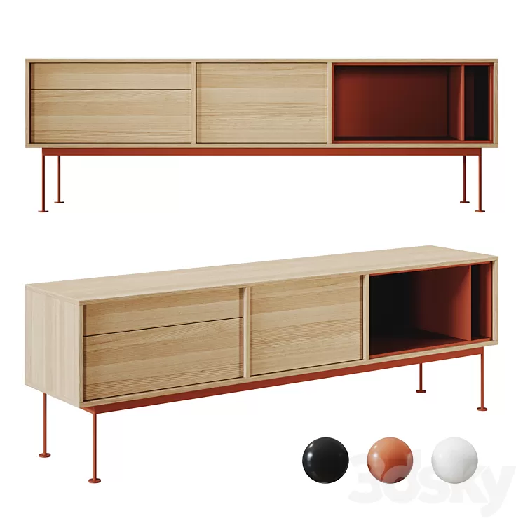 TEULAT – Yoko TV Bench 3D Model Free Download TEULAT – Yoko TV Bench 3D Model Free Download