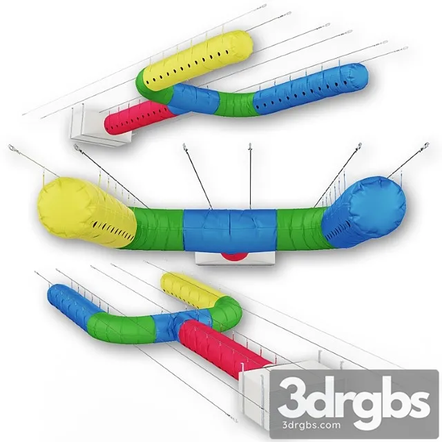 Textile ventilation 3D Model Download