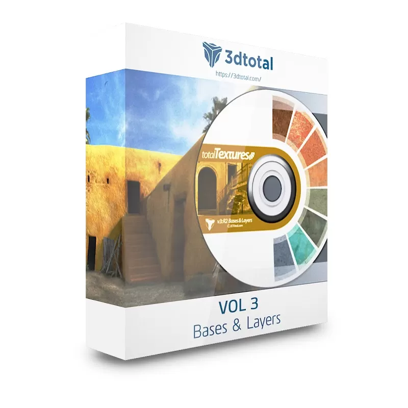 TEXTURES – 3D Total Textures – Vol. 3 Textures Base & Layers