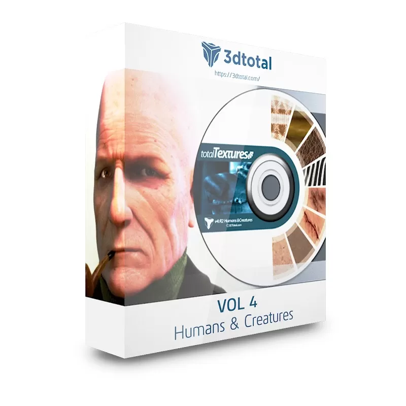 TEXTURES – 3D Total Textures – Vol. 4 Textures Humans & Creatures