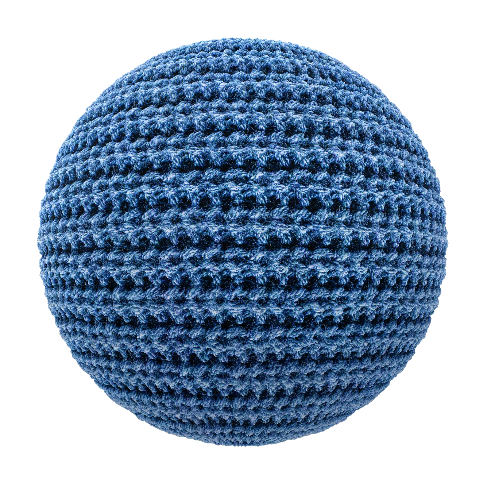 PBR CGAXIS TEXTURES – FABRICS – Blue Wool Fabric 01